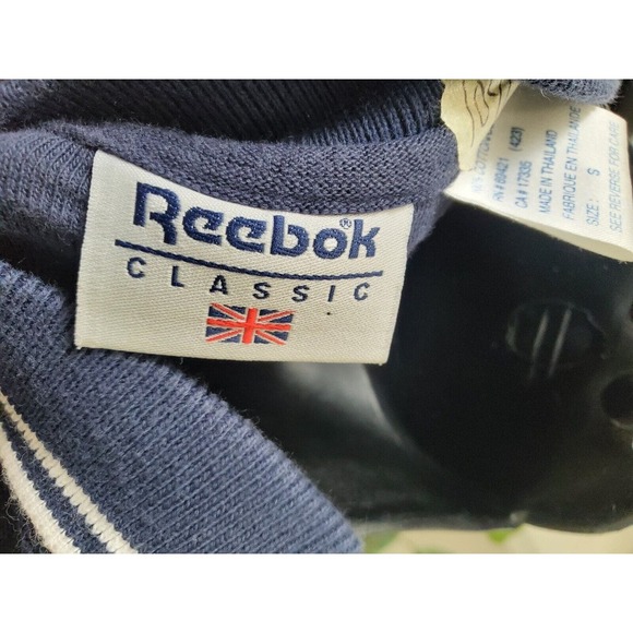 Reebok Classics Women's Blue Cotton Short Sleeve Polo Knee Length Dress Small - Picture 9 of 12